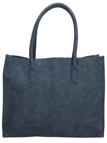 ZEBRA Schultertasche "Lisa" in Dunkelblau - (B)34 x (H)28 x (T)14 cm