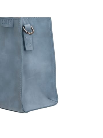 ZEBRA Umhängetasche "Merel" in Hellblau - (B)25 x (H)17 x (T)7 cm