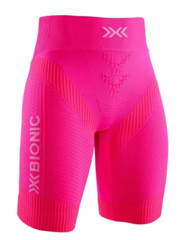 X-Bionic Szorty w kolorze różowym do biegania