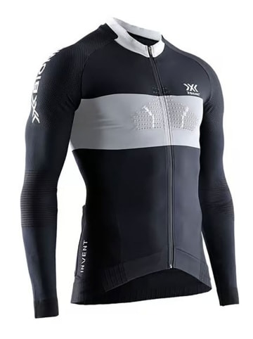 X-Bionic Fahrradtrikot in Schwarz