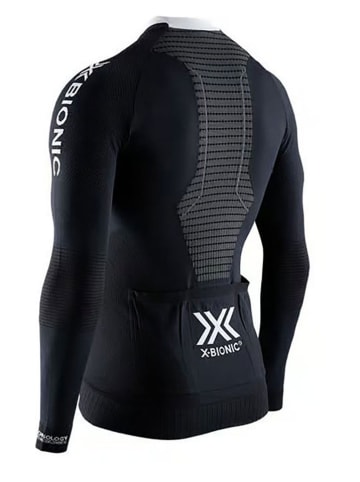 X-Bionic Koszulka kolarska w kolorze czarnym