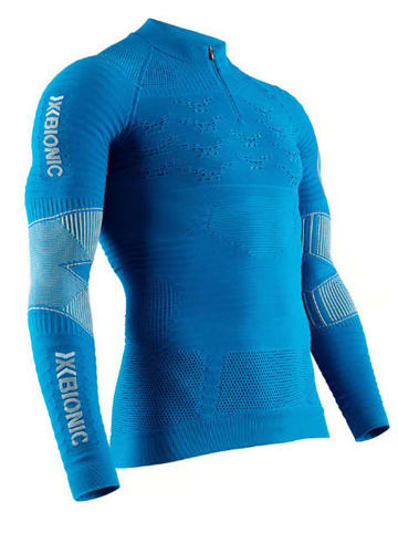 X-Bionic Hardloopshirt blauw