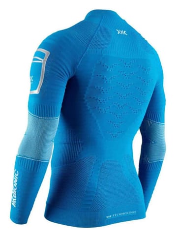 X-Bionic Hardloopshirt blauw