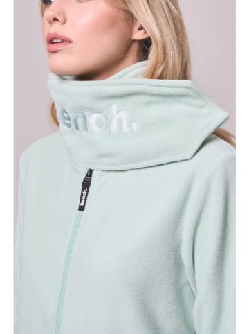 Bench Fleece vest "Funnel" turquoise