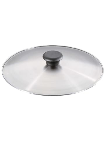 Küchenprofi Pfannkuchen-Wendedeckel in Silber/ Schwarz - Ø 30 cm