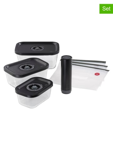 Küchenprofi 7tlg. Vakuumier-Set "Easyfresh" in Schwarz