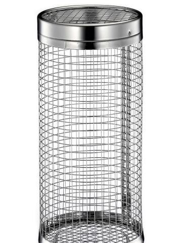 Küchenprofi Edelstahl-Grillkorb "Rondo BBQ" - (H)20,5 x Ø 9,5 cm