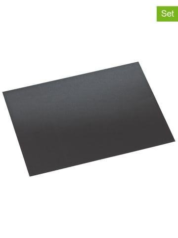 Küchenprofi 2er-Set: Grillmatten "Arizona" in Schwarz - (L)50 x (B)40 cm