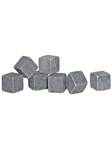 Cilio 9er-Set: Kühlsteine "Cool Rocks" in Grau - (L)2 x (B)2 cm