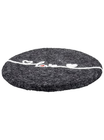 Cilio Untersetzer "Lana Love" in Anthrazit - Ø 21 cm