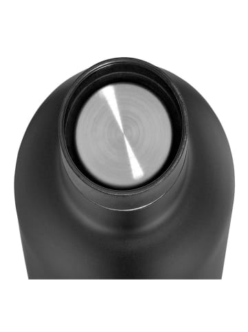 Cilio Isolierflasche "Deluxe" in Schwarz - 650 ml