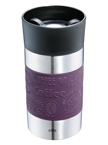 Cilio Isolierbecher "Viaggio" in Lila - 300 ml
