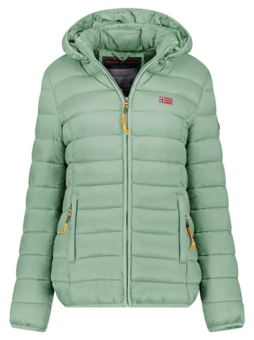 Geographical Norway Steppjacke "Atikolor" in Grün