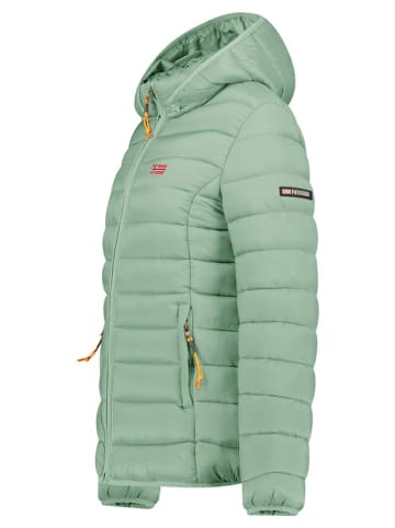 Geographical Norway Steppjacke "Atikolor" in Grün