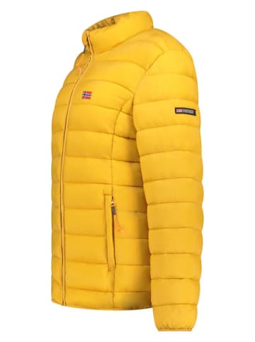 Geographical Norway Kurtka pikowana "Atikolor" w kolorze musztardowym