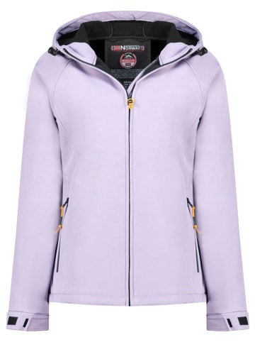 Geographical Norway Kurtka softshellowa "Tamilalor" w kolorze fioletowym