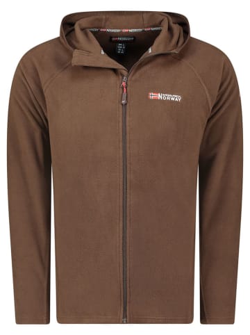 Geographical Norway Fleecejacke "Tugood" in Braun