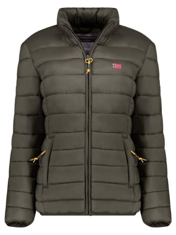 Geographical Norway Steppjacke "Atikolor" in Khaki