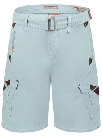 Geographical Norway Cargobermuda "Peunut" lichtblauw