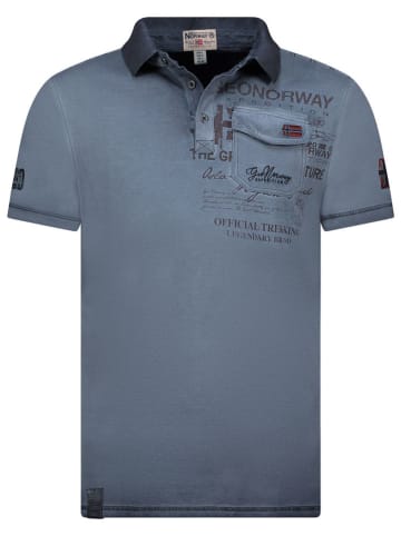 Geographical Norway Koszulka polo "Keony" w kolorze granatowym