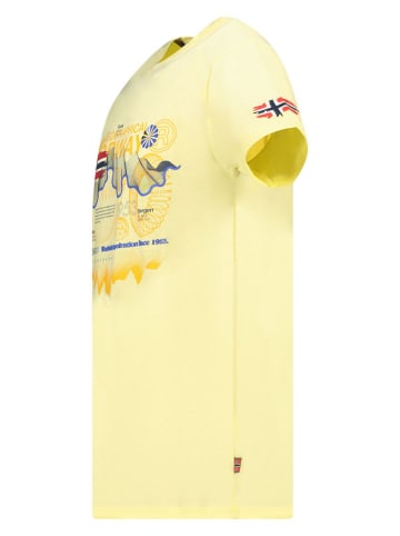 Geographical Norway Shirt "Vibe" geel