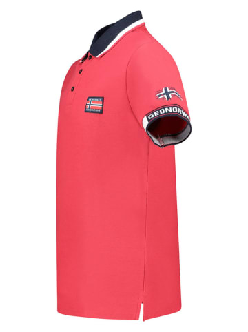 Geographical Norway Koszulka polo "Kauge" w kolorze czerwonym