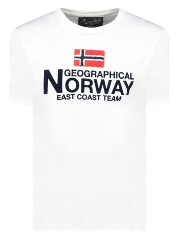 Geographical Norway Shirt "Jacky" in Weiß