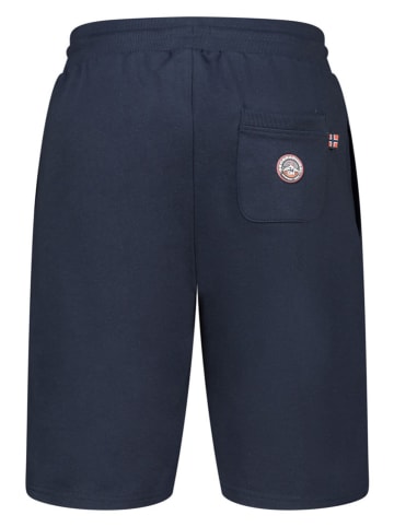 Geographical Norway Bermudy "Paytorn" w kolorze granatowym