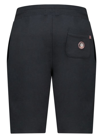 Geographical Norway Bermudy "Paytorn" w kolorze czarnym