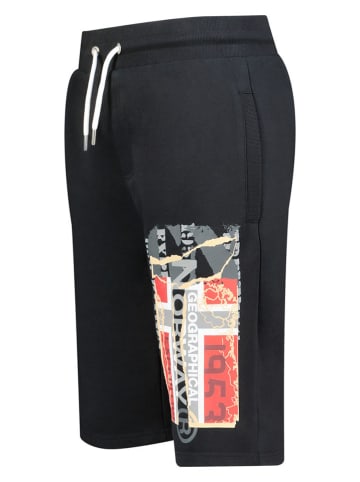 Geographical Norway Bermudy "Paytorn" w kolorze czarnym