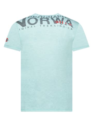 Geographical Norway Shirt "Jamo" in Mint