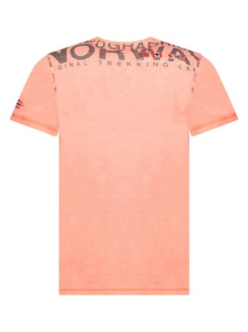 Geographical Norway Shirt "Jamo" in Koralle