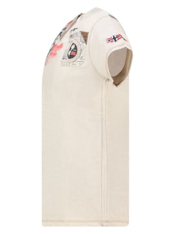 Geographical Norway Shirt "Jamo" in Beige