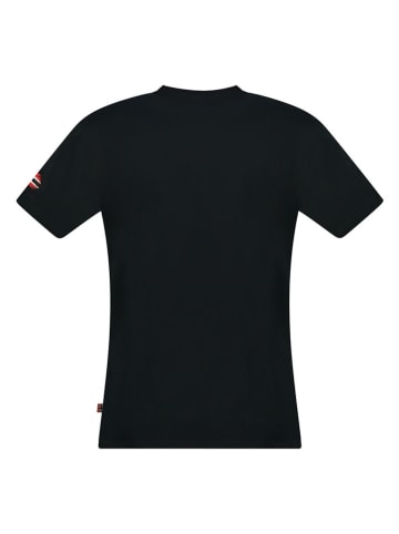 Geographical Norway Koszulka "J-Break" w kolorze czarnym