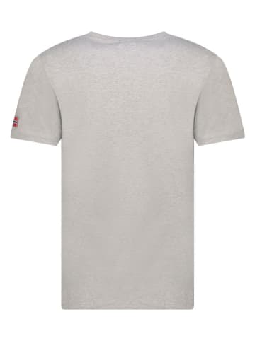 Geographical Norway Koszulka "Jacao" w kolorze szarym