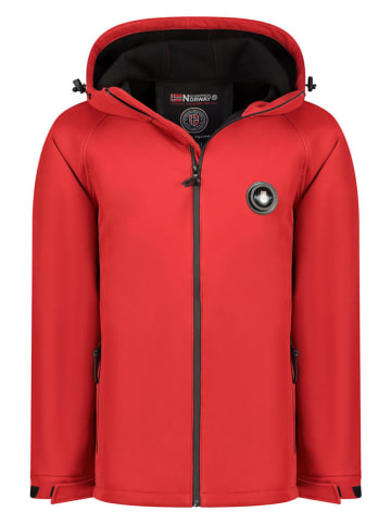 Geographical Norway Kurtka softshellowa "Tamigoglass" w kolorze czerwonym