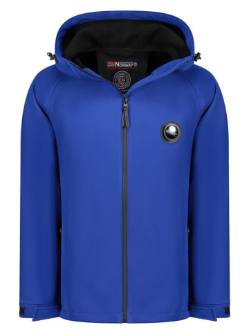Geographical Norway Kurtka softshellowa "Tamigoglass" w kolorze niebieskim