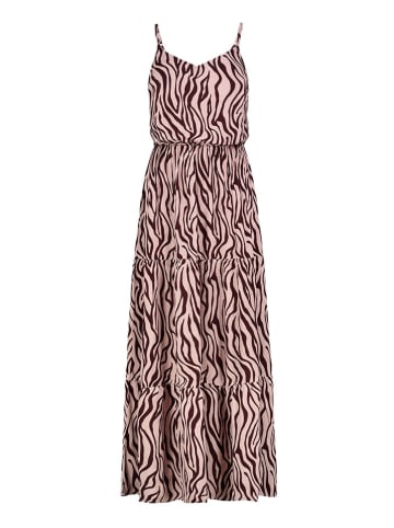 Sublevel Kleid in Rosa/ Dunkelrot