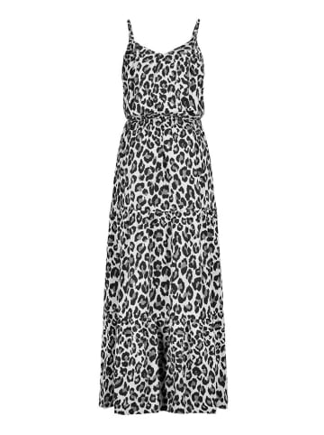 Sublevel Kleid in Grau/ Weiß/ Schwarz