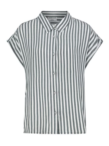 Fresh Made Blouse wit/antraciet