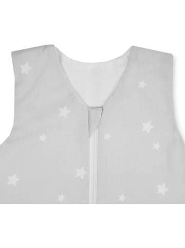 Julius Zöllner Sommerschlafsack "Sterne" in Grau - TOG 0,5