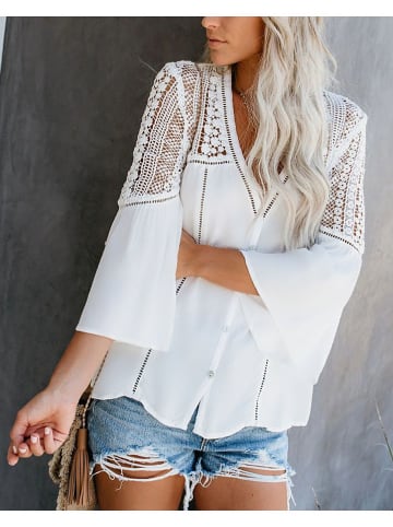 Milan Kiss Blouse crème