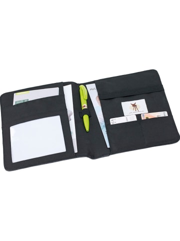Lässig Dokumententasche in Anthrazit - (L)23,5 x (H)17,5 cm