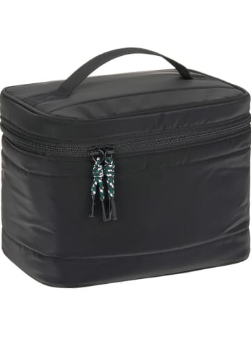 Lässig Kulturbeutel in Schwarz - (L)24,5 x (B)18 x (H)18 cm