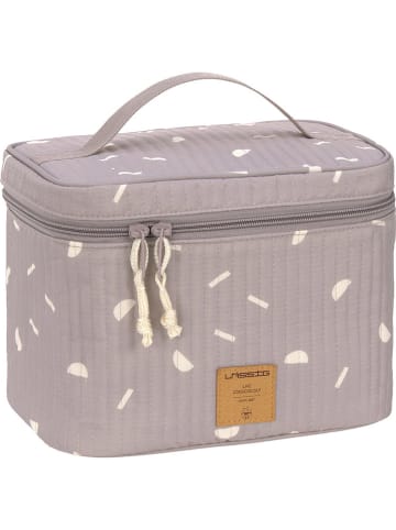 Lässig Kulturbeutel in Taupe - (L)24,5 x (B)18 x (H)18 cm