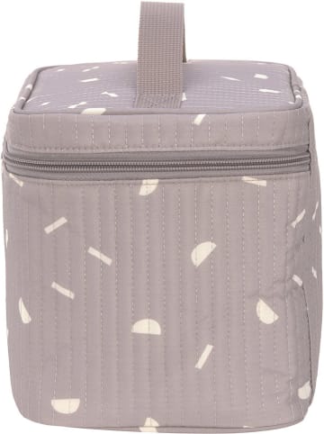 Lässig Kulturbeutel in Taupe - (L)24,5 x (B)18 x (H)18 cm