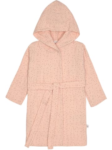 Lässig Musselin-Bademantel in Rosa