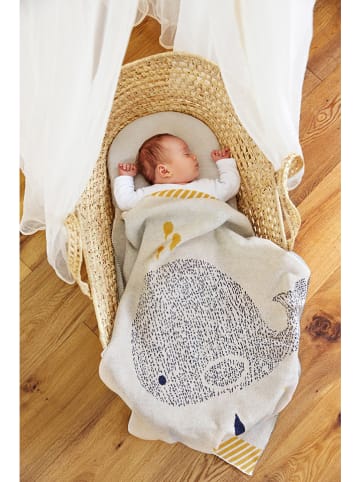 Lässig Decke in Beige - (L)100 x (B)75 cm