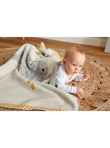 Lässig Decke in Beige - (L)100 x (B)75 cm