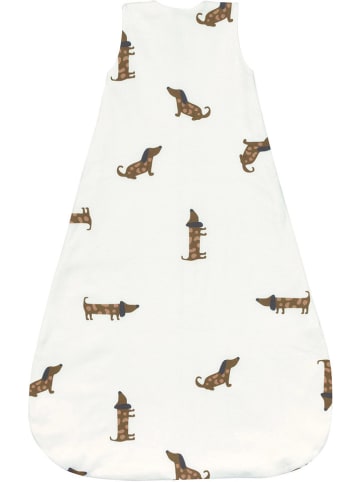 Lässig Babyschlafsack in Creme/ Hellbraun - 1,0 TOG